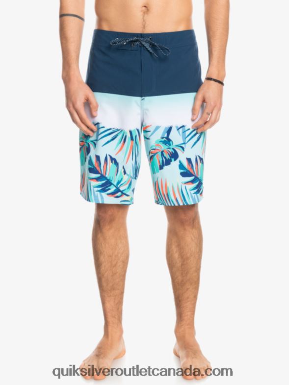 CA Quiksilver Men SurfSilk Panel 20 Boardshorts insignia blue TX4R21456