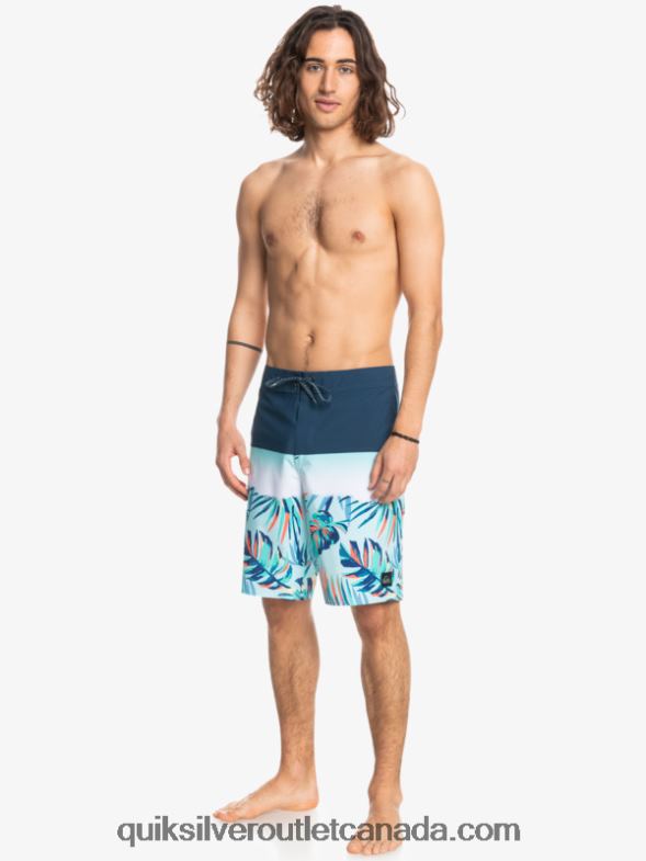 CA Quiksilver Men SurfSilk Panel 20 Boardshorts insignia blue TX4R21456