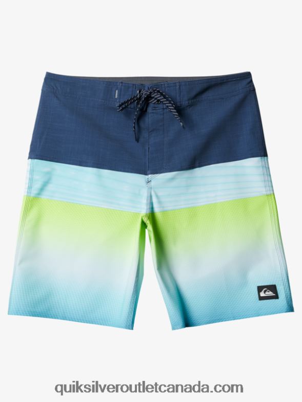CA Quiksilver Men SurfSilk Panel 20 Boardshorts navy blazer TX4R21454