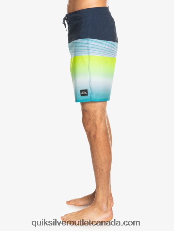 CA Quiksilver Men SurfSilk Panel 20 Boardshorts navy blazer TX4R21454