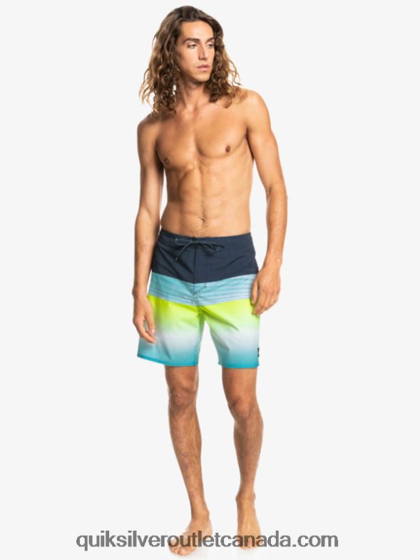 CA Quiksilver Men SurfSilk Panel 20 Boardshorts navy blazer TX4R21454