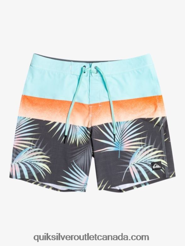 CA Quiksilver Men SurfSilk Panel 20 Boardshorts tarmac TX4R21453