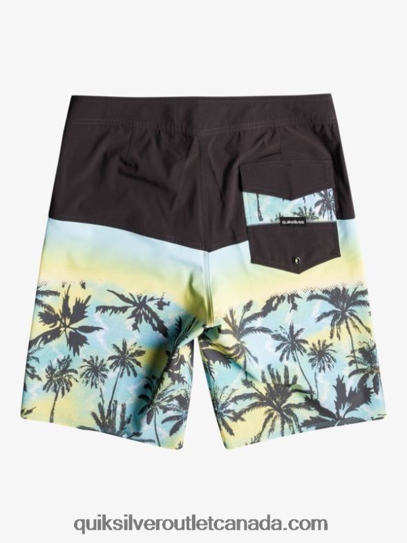 CA Quiksilver Men SurfSilk Panel 20 Boardshorts tarmac TX4R21461