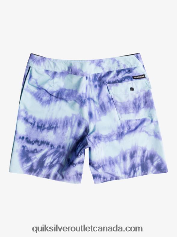 CA Quiksilver Men SurfSilk Piped 18 Boardshorts dusty orchid TX4R21750