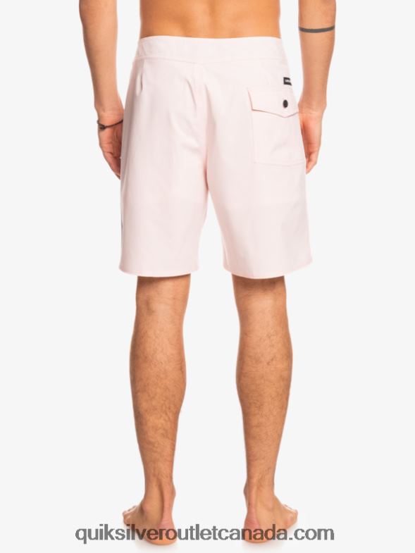 CA Quiksilver Men SurfSilk Piped 18 Boardshorts veiled pink TX4R21751