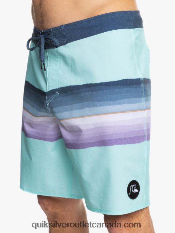 CA Quiksilver Men SurfSilk Resin Tint 19 Boardshorts angel blue TX4R21438