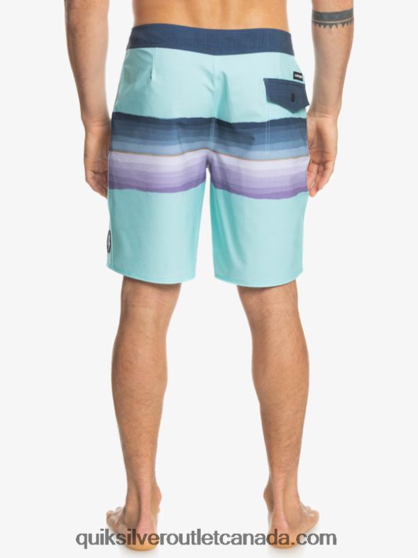 CA Quiksilver Men SurfSilk Resin Tint 19 Boardshorts angel blue TX4R21438