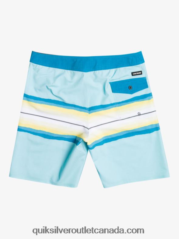 CA Quiksilver Men SurfSilk Resin Tint 19 Boardshorts angel blue TX4R21448