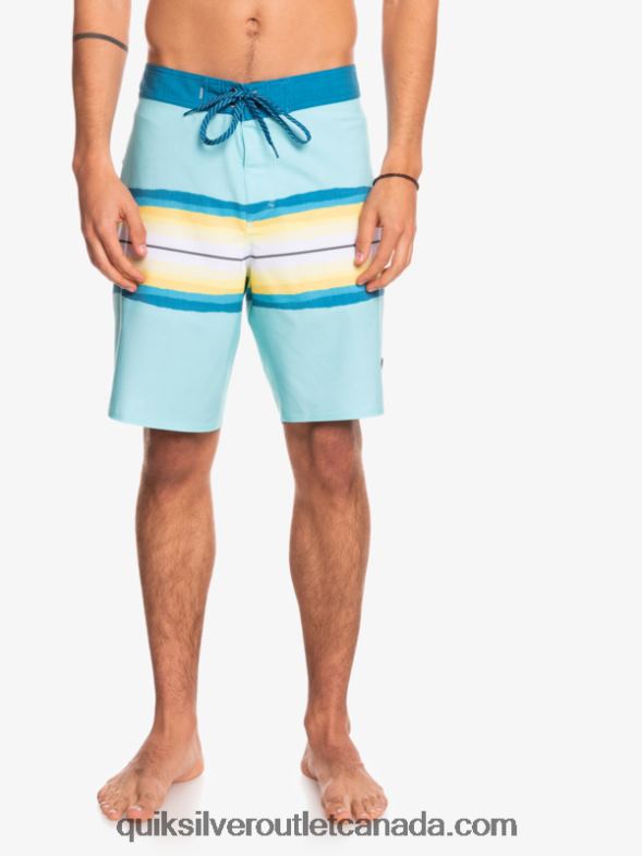 CA Quiksilver Men SurfSilk Resin Tint 19 Boardshorts angel blue TX4R21448