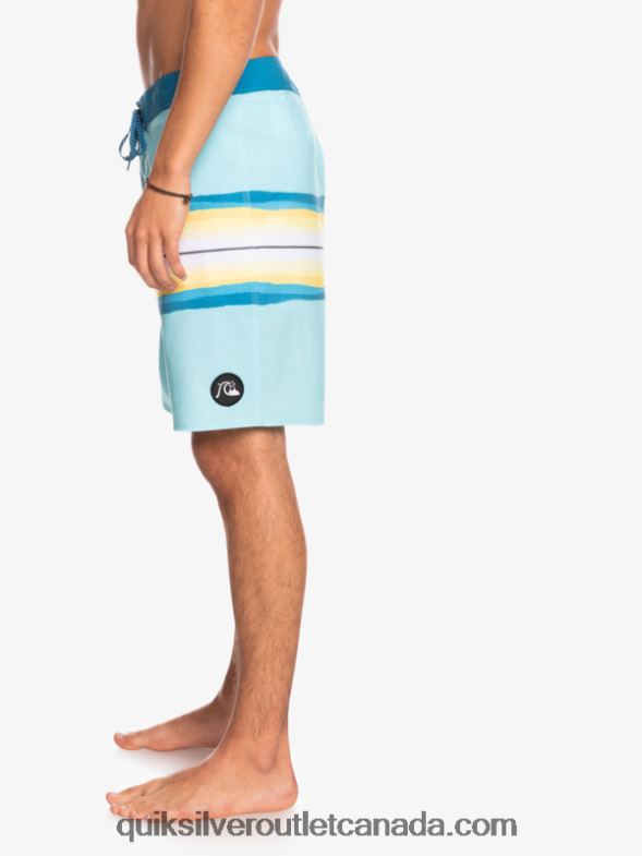 CA Quiksilver Men SurfSilk Resin Tint 19 Boardshorts angel blue TX4R21448