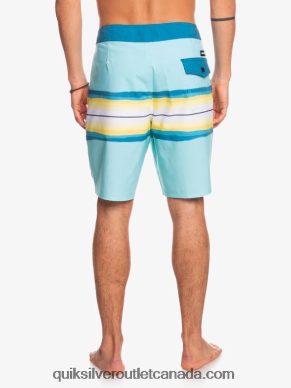 CA Quiksilver Men SurfSilk Resin Tint 19 Boardshorts angel blue TX4R21448