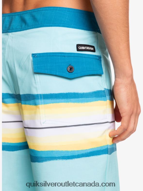 CA Quiksilver Men SurfSilk Resin Tint 19 Boardshorts angel blue TX4R21448