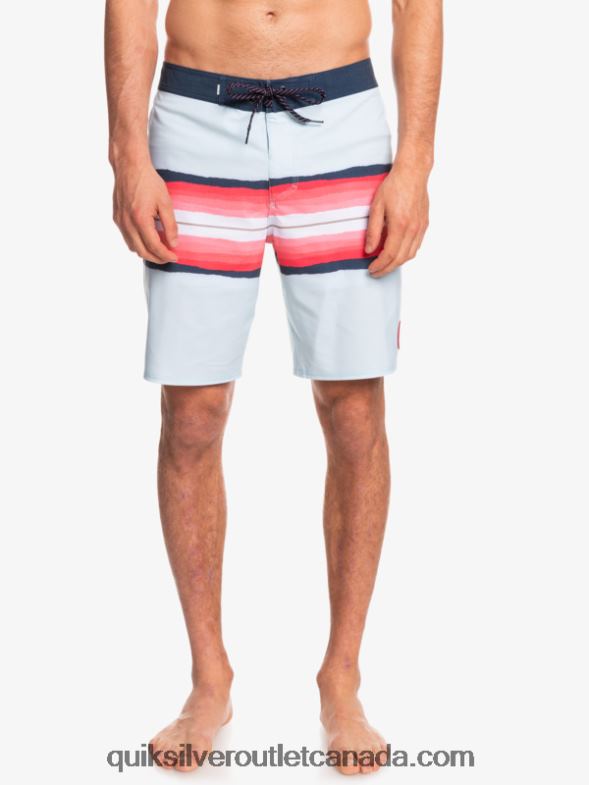 CA Quiksilver Men SurfSilk Resin Tint 19 Boardshorts blue grey TX4R21447