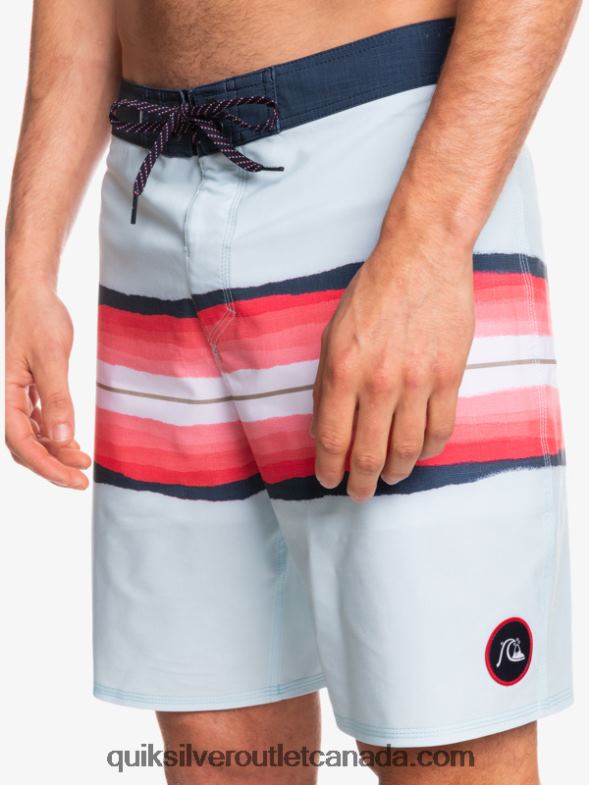 CA Quiksilver Men SurfSilk Resin Tint 19 Boardshorts blue grey TX4R21447