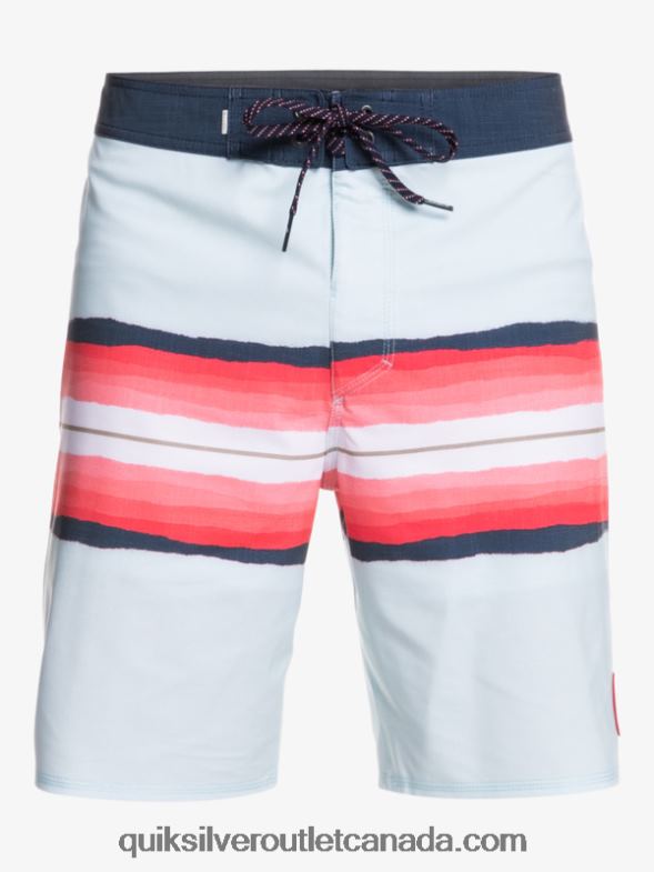 CA Quiksilver Men SurfSilk Resin Tint 19 Boardshorts blue grey TX4R21447