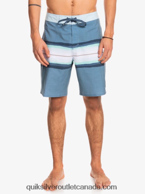 CA Quiksilver Men SurfSilk Resin Tint 19 Boardshorts captains blue TX4R21444