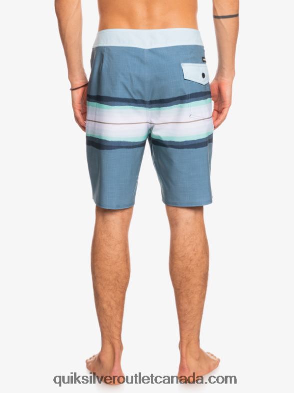 CA Quiksilver Men SurfSilk Resin Tint 19 Boardshorts captains blue TX4R21444