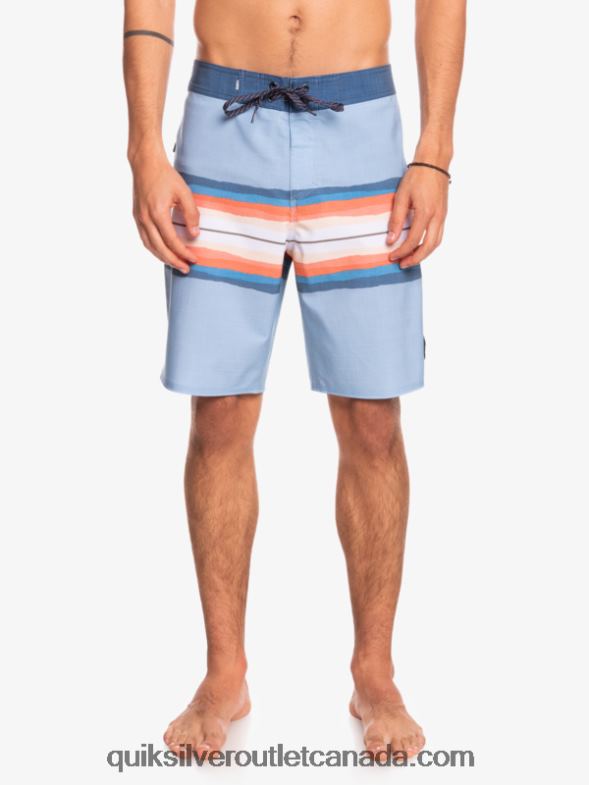 CA Quiksilver Men SurfSilk Resin Tint 19 Boardshorts faded denim TX4R21449