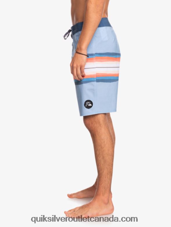 CA Quiksilver Men SurfSilk Resin Tint 19 Boardshorts faded denim TX4R21449