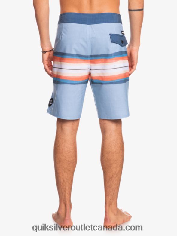 CA Quiksilver Men SurfSilk Resin Tint 19 Boardshorts faded denim TX4R21449