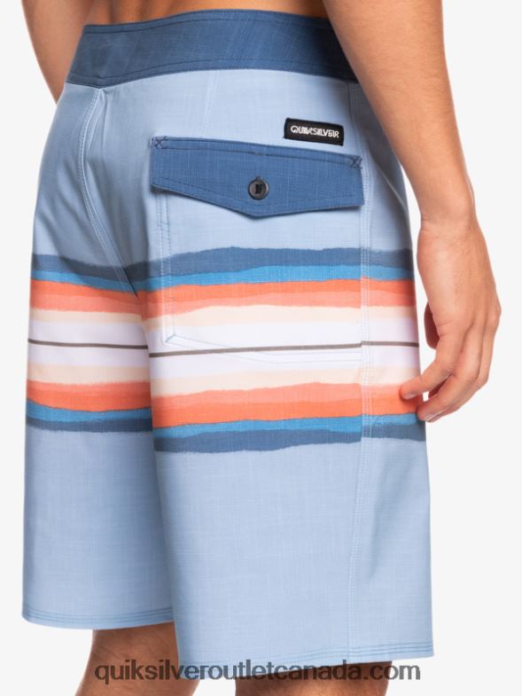 CA Quiksilver Men SurfSilk Resin Tint 19 Boardshorts faded denim TX4R21449