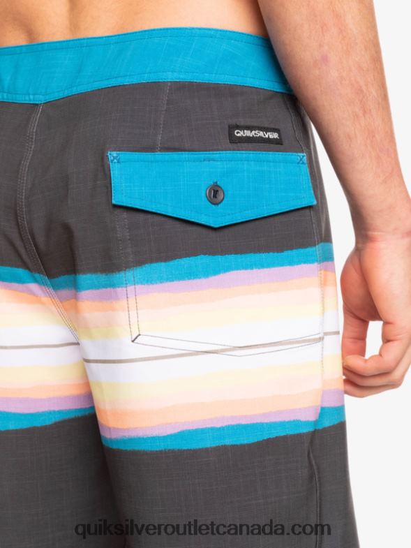 CA Quiksilver Men SurfSilk Resin Tint 19 Boardshorts tarmac TX4R21446