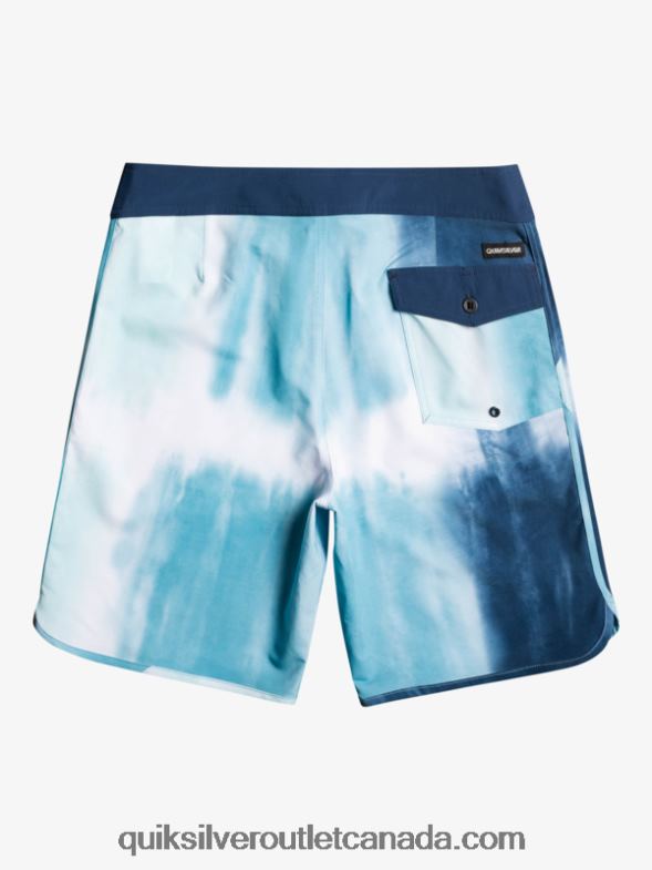 CA Quiksilver Men SurfSilk Scallop 19 Boardshorts delph blue TX4R21494