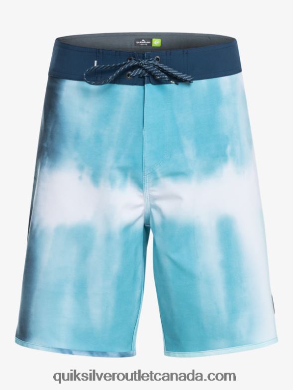 CA Quiksilver Men SurfSilk Scallop 19 Boardshorts delph blue TX4R21494