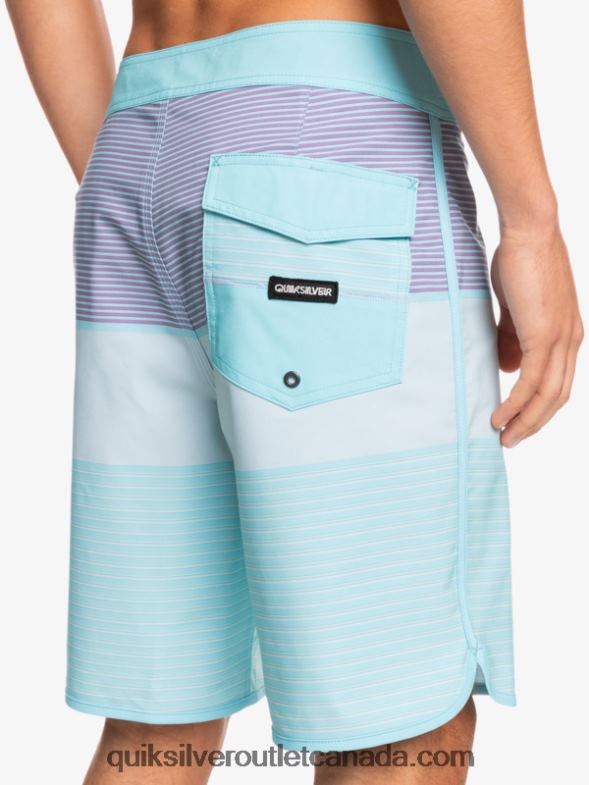 CA Quiksilver Men SurfSilk Tijuana 19 Boardshorts angel blue TX4R21407
