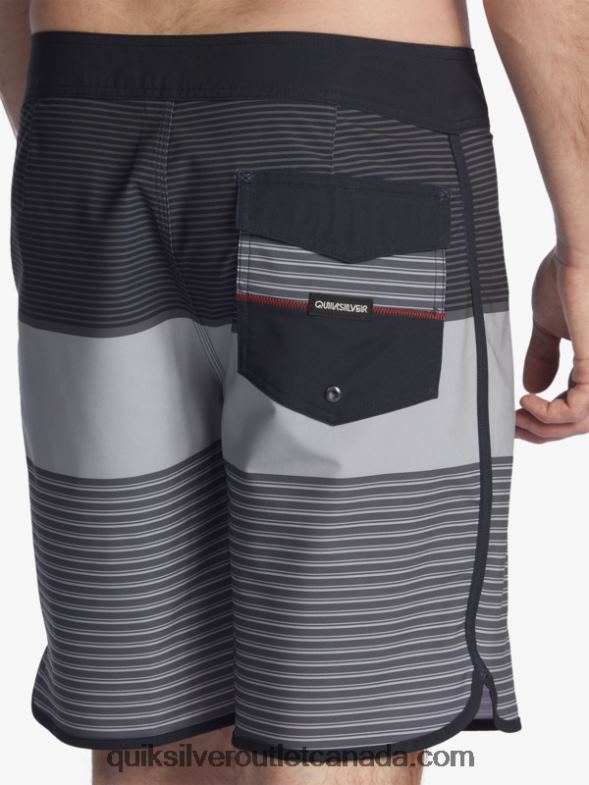 CA Quiksilver Men SurfSilk Tijuana 19 Boardshorts black TX4R21402