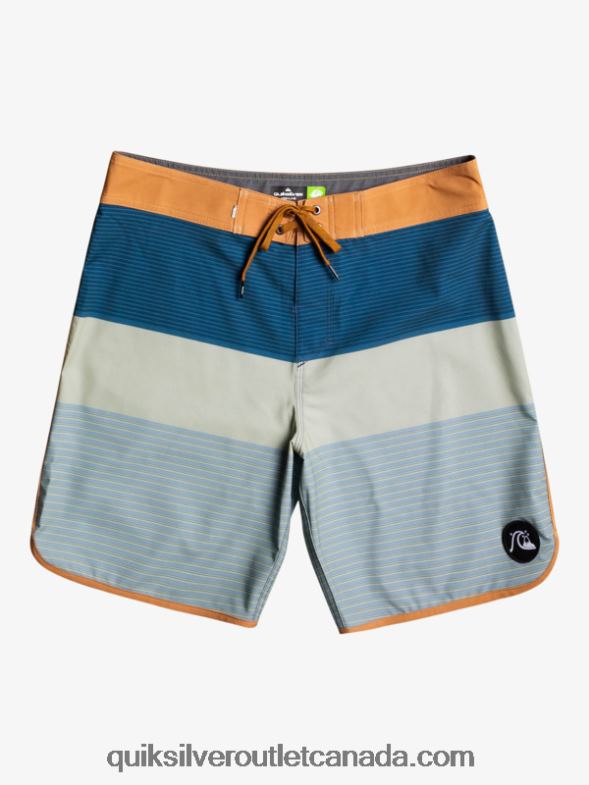 CA Quiksilver Men SurfSilk Tijuana 19 Boardshorts brown sugar TX4R21400