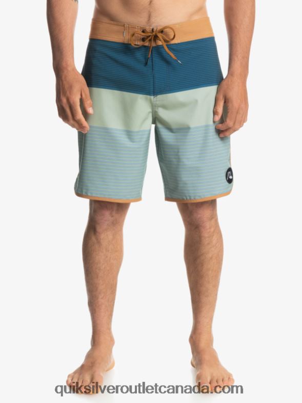CA Quiksilver Men SurfSilk Tijuana 19 Boardshorts brown sugar TX4R21400