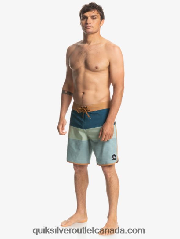 CA Quiksilver Men SurfSilk Tijuana 19 Boardshorts brown sugar TX4R21400
