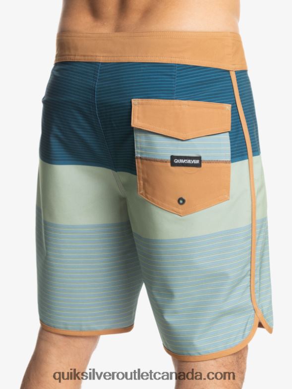 CA Quiksilver Men SurfSilk Tijuana 19 Boardshorts brown sugar TX4R21400