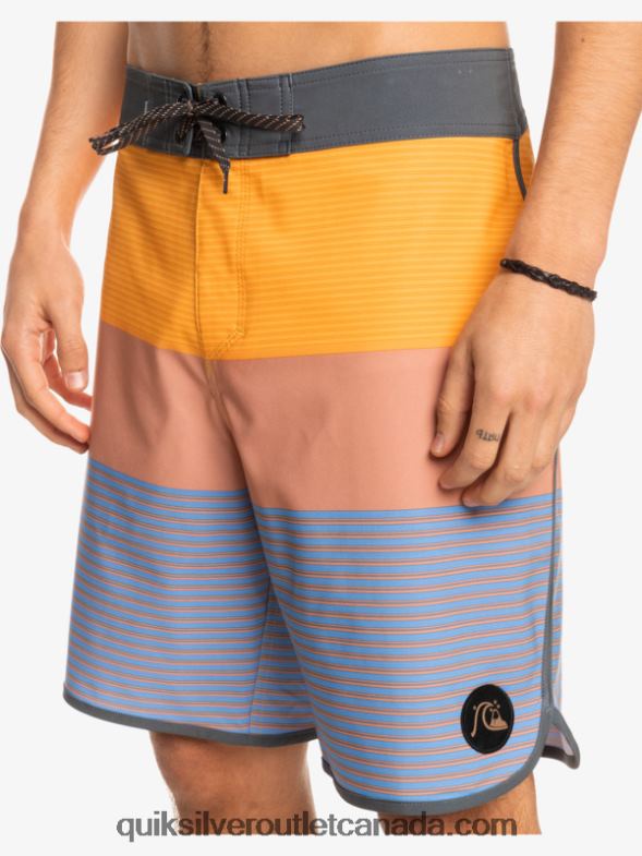 CA Quiksilver Men SurfSilk Tijuana 19 Boardshorts golden rod TX4R21404