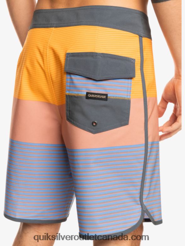 CA Quiksilver Men SurfSilk Tijuana 19 Boardshorts golden rod TX4R21404