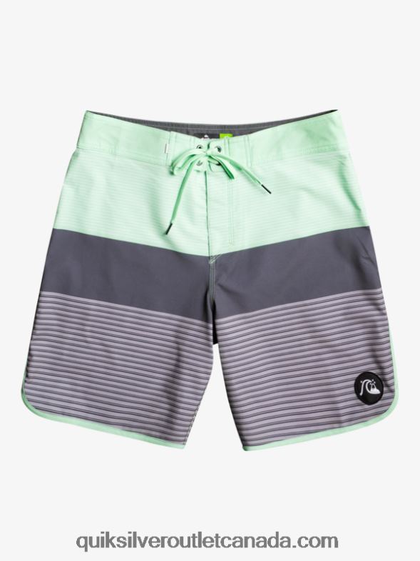 CA Quiksilver Men SurfSilk Tijuana 19 Boardshorts iron gate TX4R21399