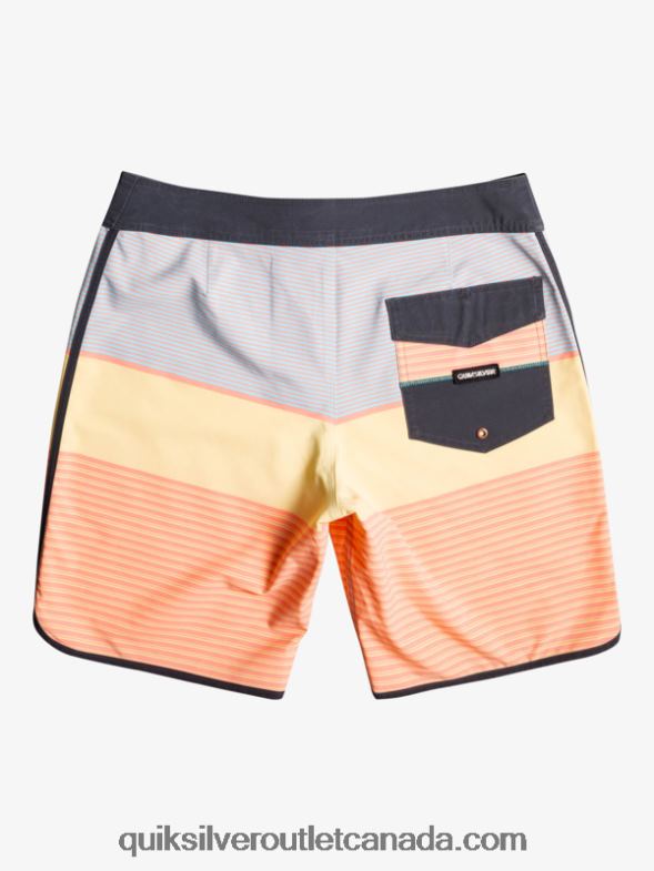 CA Quiksilver Men SurfSilk Tijuana 19 Boardshorts peach pink TX4R21408