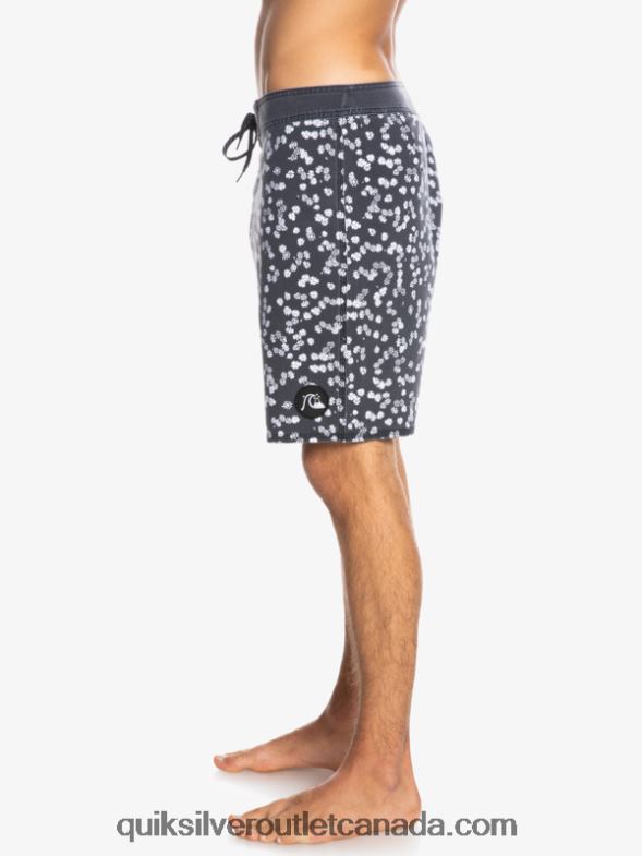 CA Quiksilver Men SurfSilk Washed 18 Boardshorts black TX4R21755