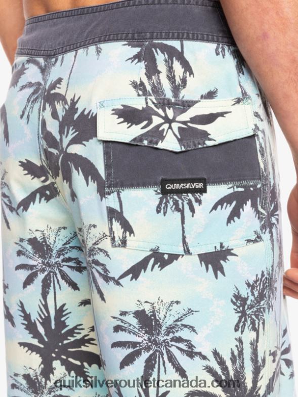 CA Quiksilver Men SurfSilk Washed 18 Boardshorts buttercup TX4R21757