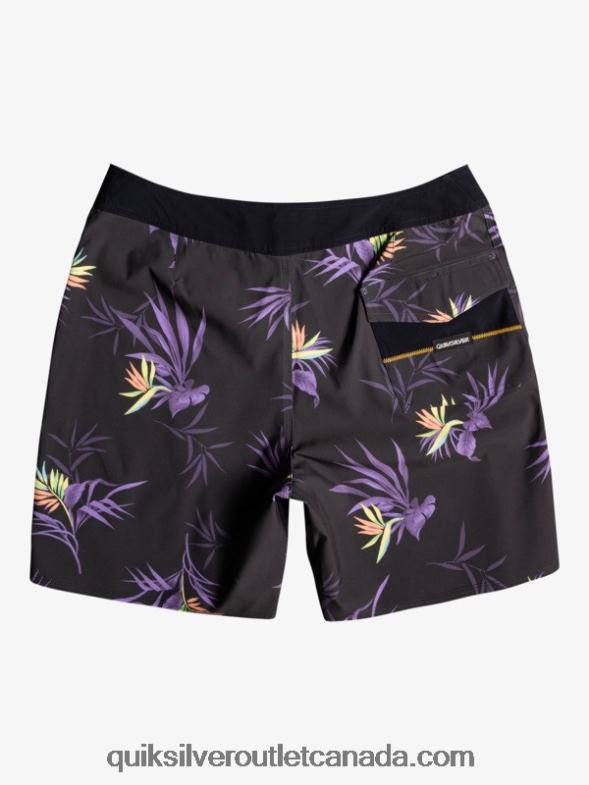 CA Quiksilver Men SurfSilk Washed 18 Boardshorts tarmac TX4R21758