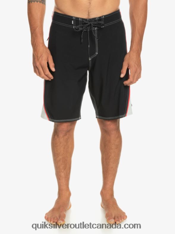 CA Quiksilver Men Surfsilk 99 20 Boardshorts black TX4R2204