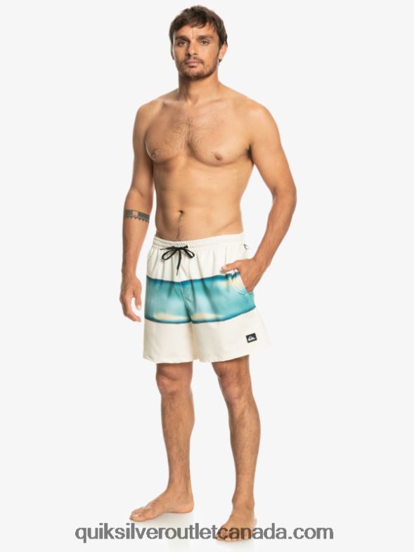CA Quiksilver Men Surfsilk Air-Brush 17 Volleys birch TX4R2656