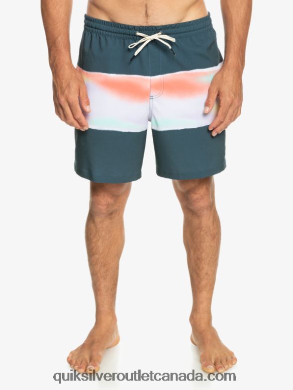 CA Quiksilver Men Surfsilk Air-Brush 17 Volleys midnight navy TX4R2657