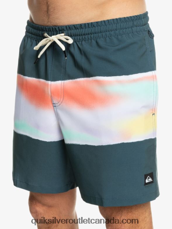 CA Quiksilver Men Surfsilk Air-Brush 17 Volleys midnight navy TX4R2657