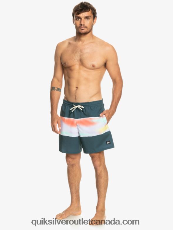 CA Quiksilver Men Surfsilk Air-Brush 17 Volleys midnight navy TX4R2657