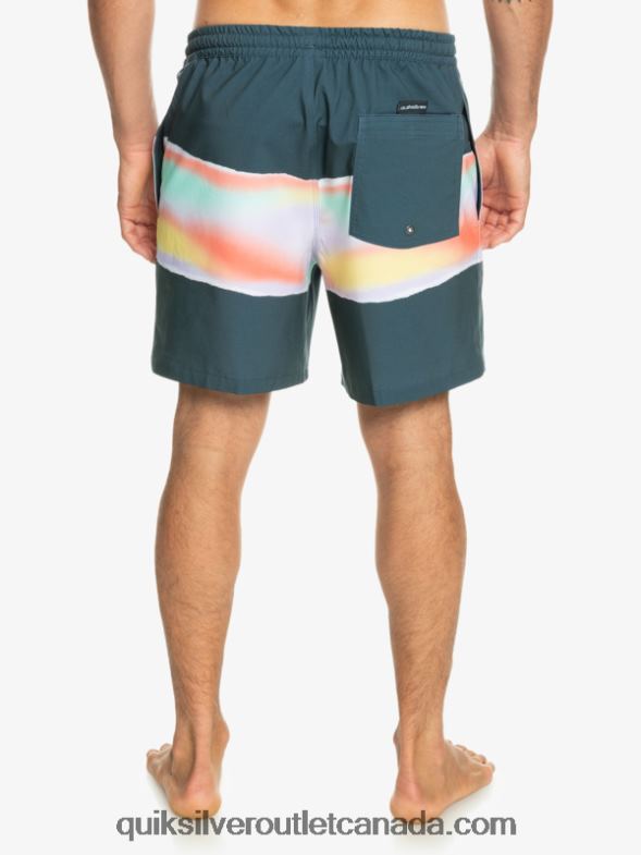 CA Quiksilver Men Surfsilk Air-Brush 17 Volleys midnight navy TX4R2657