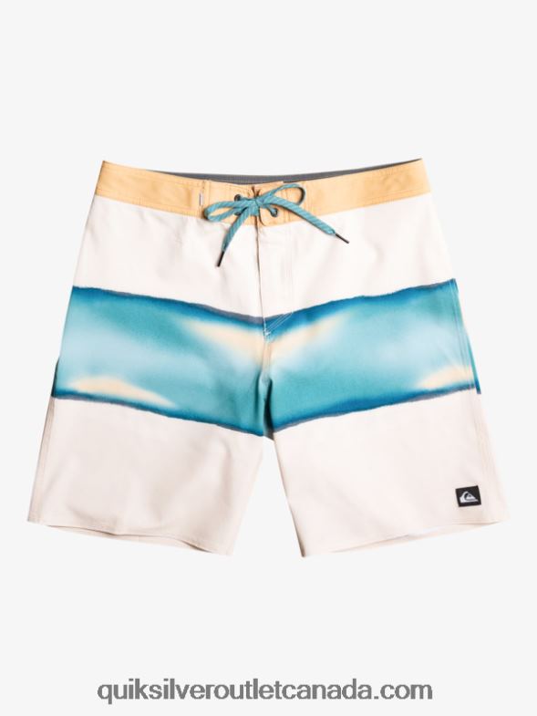 CA Quiksilver Men Surfsilk Air Brush 19 Boardshorts birch TX4R2646