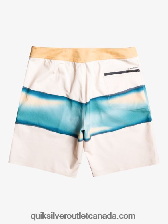 CA Quiksilver Men Surfsilk Air Brush 19 Boardshorts birch TX4R2646