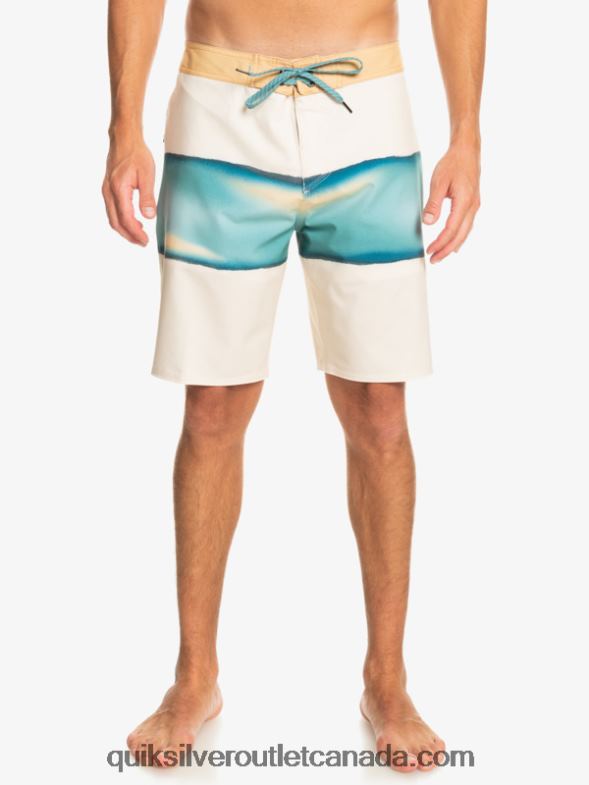 CA Quiksilver Men Surfsilk Air Brush 19 Boardshorts birch TX4R2646